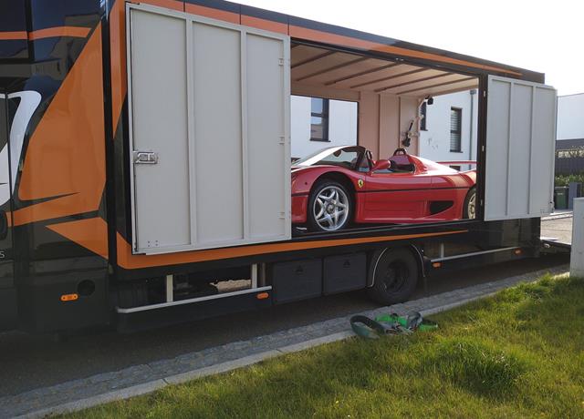 Geschlossene Transporte - Automobil-Logistik